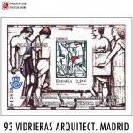 93 VIDRIERAS DE LA ESCUELA TECNICA OFICIAL DE ARQUITECTURA DE MADRID UNIVERSIDAD POLITECNICA