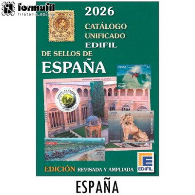 nuevo catalogo unificado de sellos de españa edifil 2026
