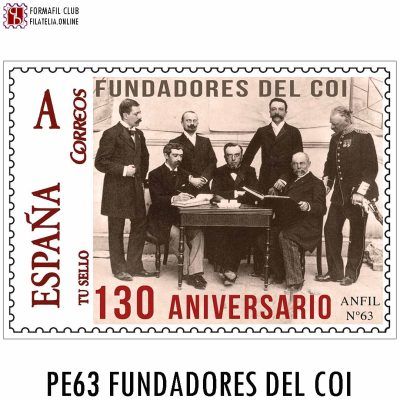 Sello Personalizado Fundadores Del Coi