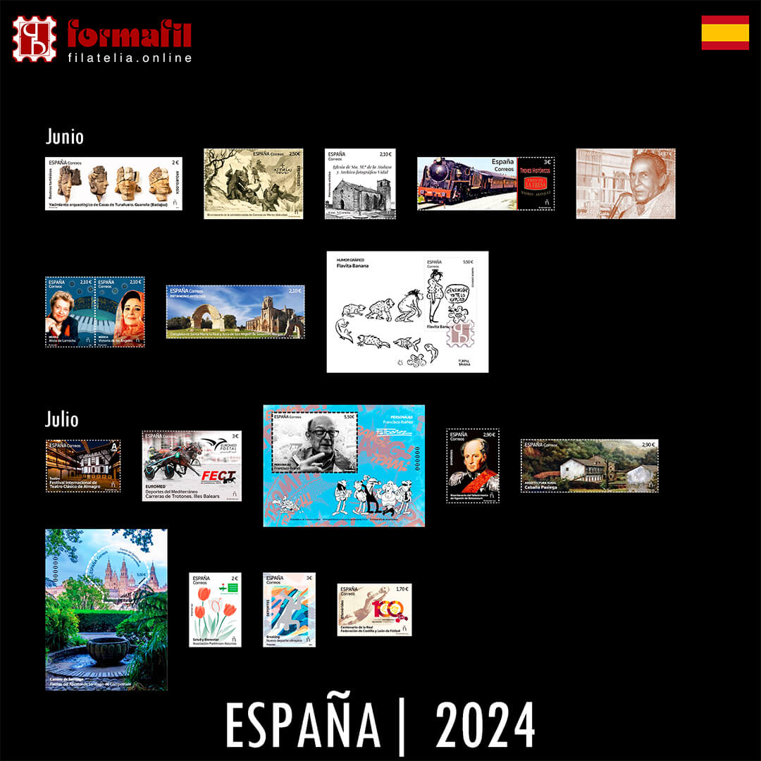 Sellos España Jun Jul 2024