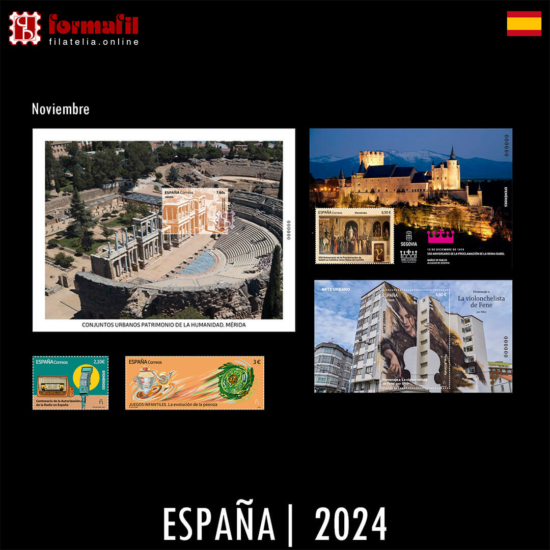 Sellos España Nov 2024