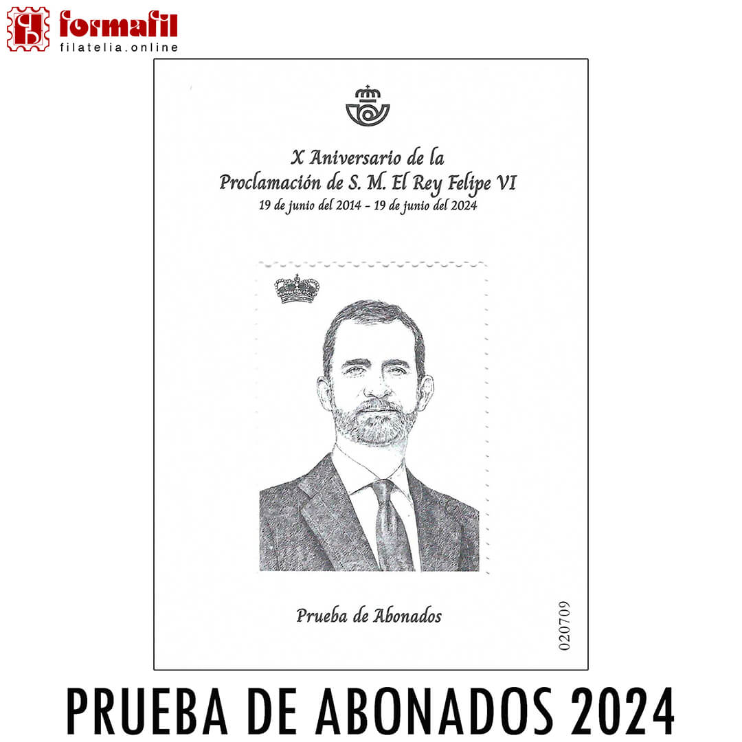 Prueba de Abonados 2024. X Aniversario de la Proclamación de S. M. El Rey Felipe VI