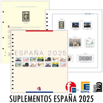 Suplementos Para Sellos De España 2025