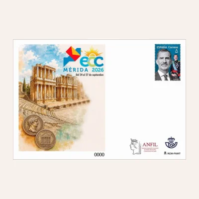 Sobre Entero Postal nº 164 - XIII ECC Mérida 2026