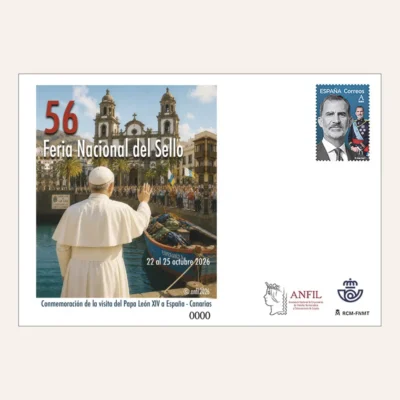 Sobre Entero Postal 167 - Visita del Papa León XIV a Canarias